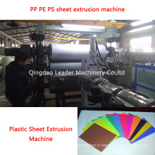 Machine en plastique d&#39;extrusion de feuille de PE HDPE PS HIPS de PE